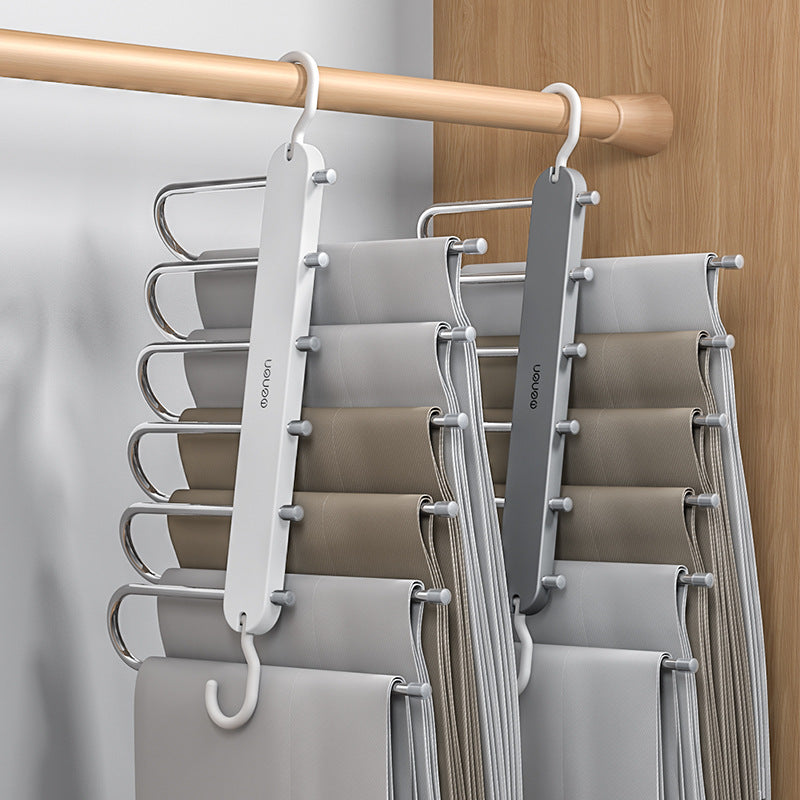 Folding Trouser Rack Multifunctional Multi-layer Pants