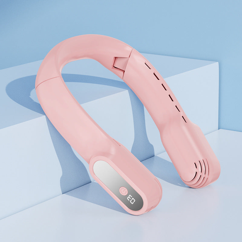 Neck Fan Portable Digital Display