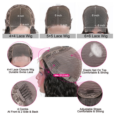 Half split black African curly wig