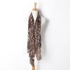 Fashion Chiffon Leopard Print Scarf Super Long